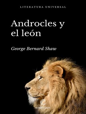 cover image of Androcles y el león